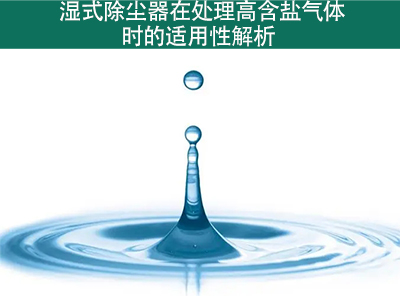 湿式除尘器在处理高含盐气体时的适用性如何？